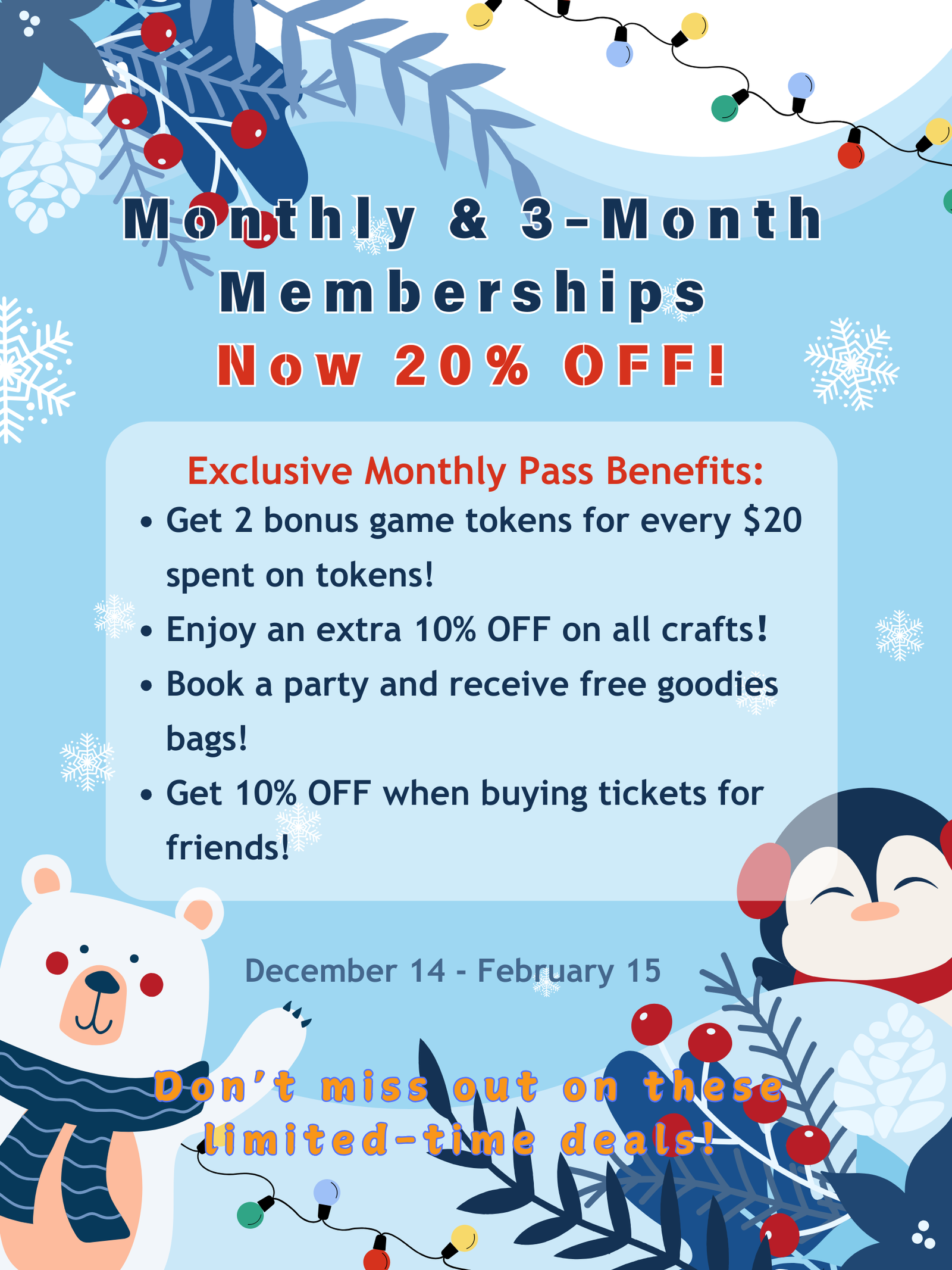 Special promotion poster